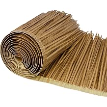 Straw Roof Thatch Mexican Style Artificial Palm Thatch Rolls,Tiki Bar Hut Grass Duck Boat Blinds Grass Runner Rolls Palapa Thatch Roofing for Garden Patio Umbrella Covers Fence Party Decoration