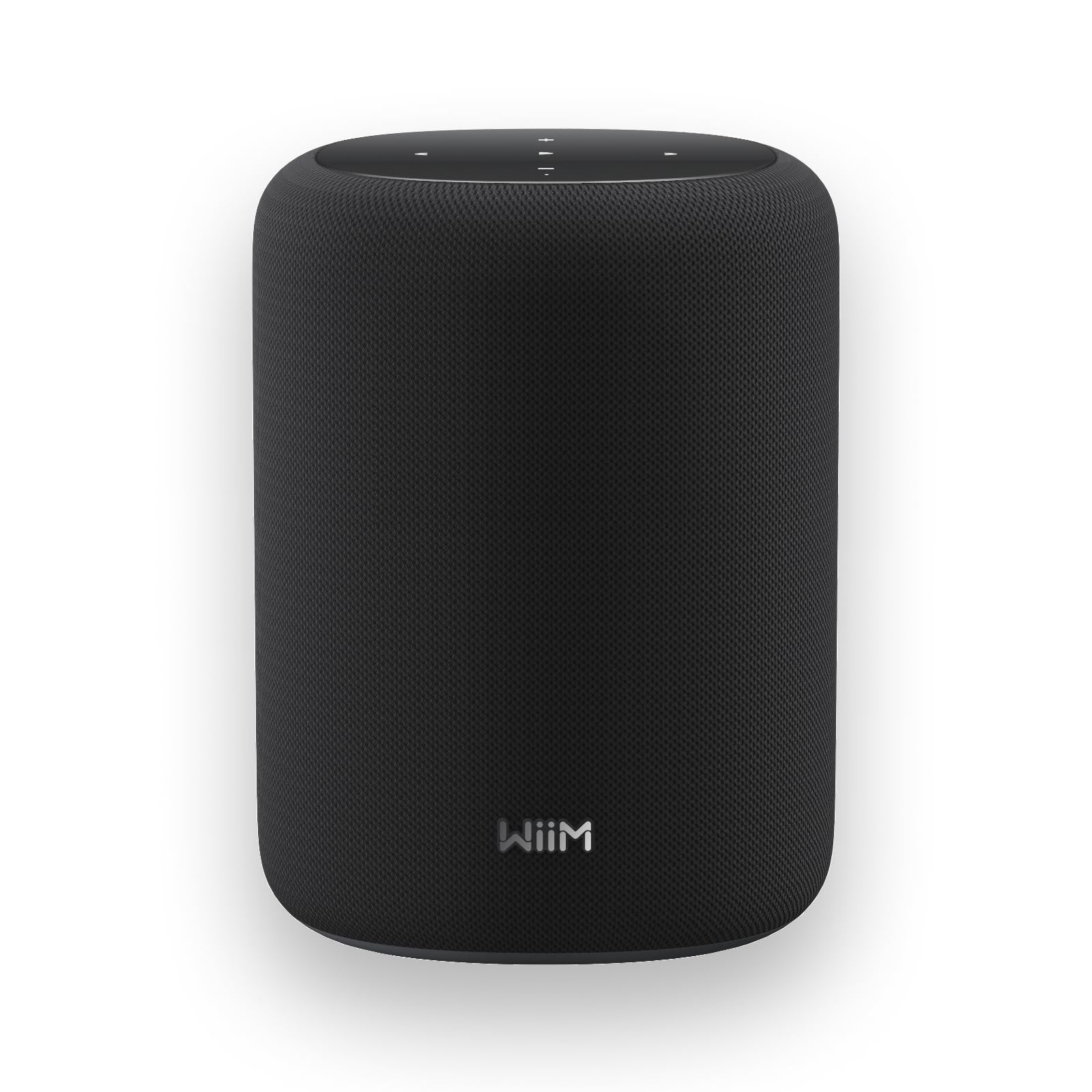 WiiM Sound Lite Smart Speaker, Audio Hi-Res 24-bit/192 kHz, Correzione Ambientale AI RoomFit™, 100W di Picco, Wi-Fi 6E/Bluetooth 5.3, Multi-Room e Stereo Pairing, Nero