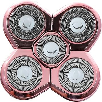 5 Blades Head Shaver Replacement Heads, Shaver Blade Heads Replacement for Electric Razors for Women