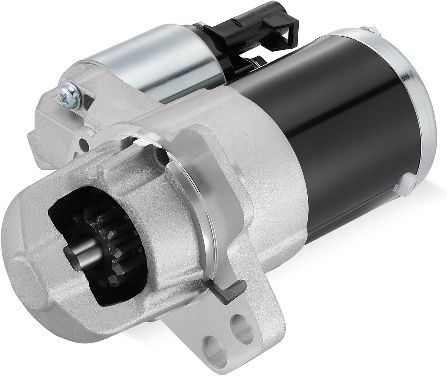 17986 Starter Motor Compatible with Chevy Equinox Impala Traverse Compatible with GMC Terrain Acadia Canyon 3.6L 3.0L V6 12V 1.3KW 12T Replace # M000T23871 12598757 89018922