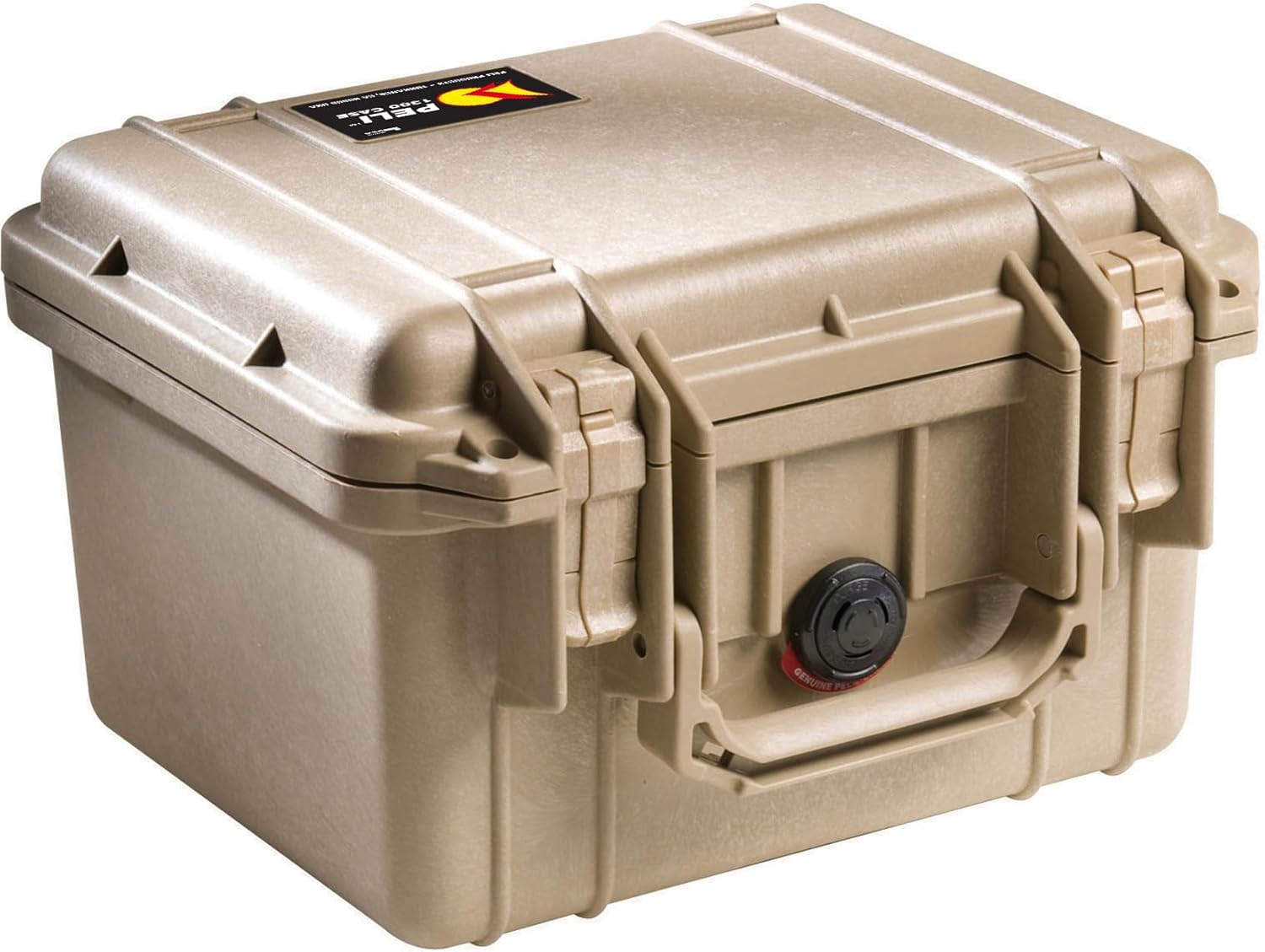 1300 Protective Case; Superior Protection for Valuable Equipment such as DSLR Cameras, Compact Drones and Binoculars; Water and Dust Resistant; Volume: 7L; Colour: Desert Brown