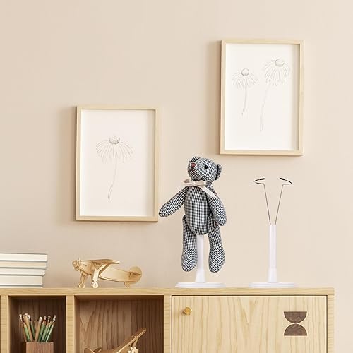 Miniatura 8 de Gadpiparty 2Pcs Doll Support Stand Holder Portable Figures Doll Bear Toy Adjustable Organizer Display Rack Bracket Holder Frame Rack s Accessories