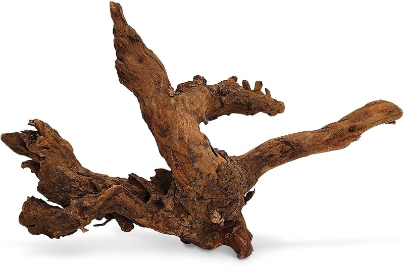 Madeira Mopani Natural para Aquário, Galho Decorativo de 30,48 a 45,72 cm Hamiledyi