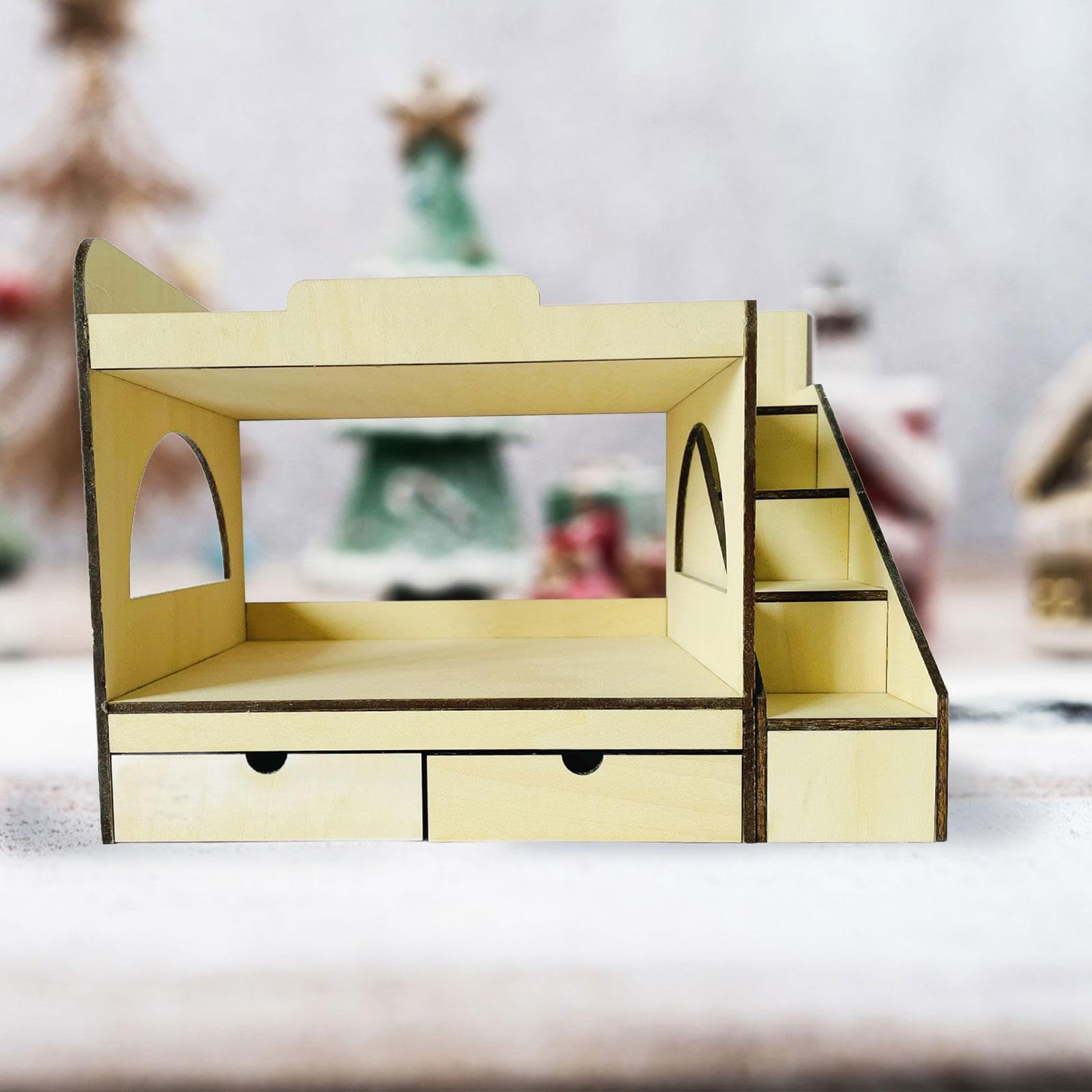 Amazon.co.jp: Toysmith 1:12 ロフトベッドモデルミニチュア寝室家具