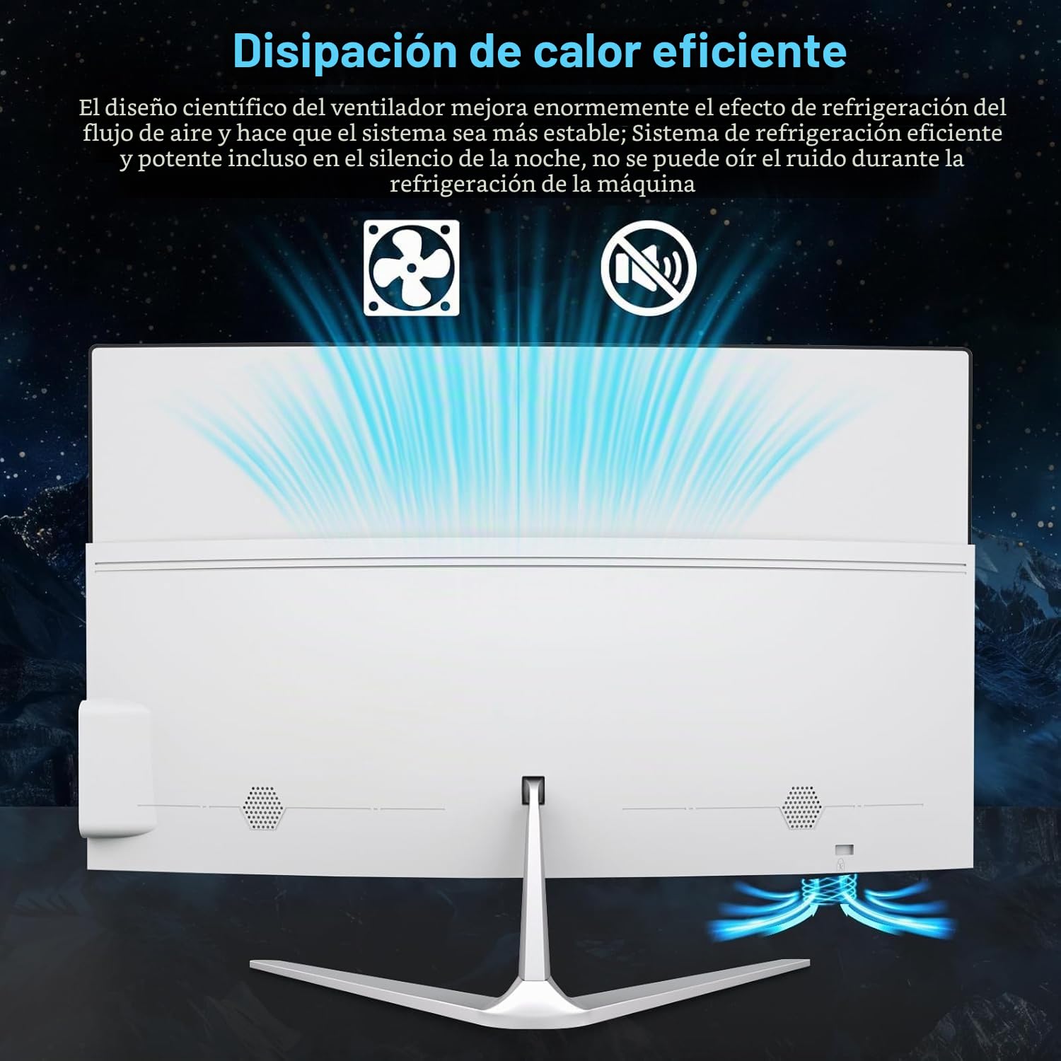 23,8 Pouces Ordinateur Tout-en-Un Ordinateur de Bureau de écran courbé Core i7 7700HQ (jusqu'à 3,8 GHz) 16 Go RAM 512 Go SSD Dual Band WiFi Bluetooth 5.0 Complet Avec Clavier et Souris câblé