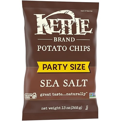 Miniatura 47 de Kettle Brand Papas fritas, corte Krinkle, chips de pepinillo de eneldo, 7.5 onzas