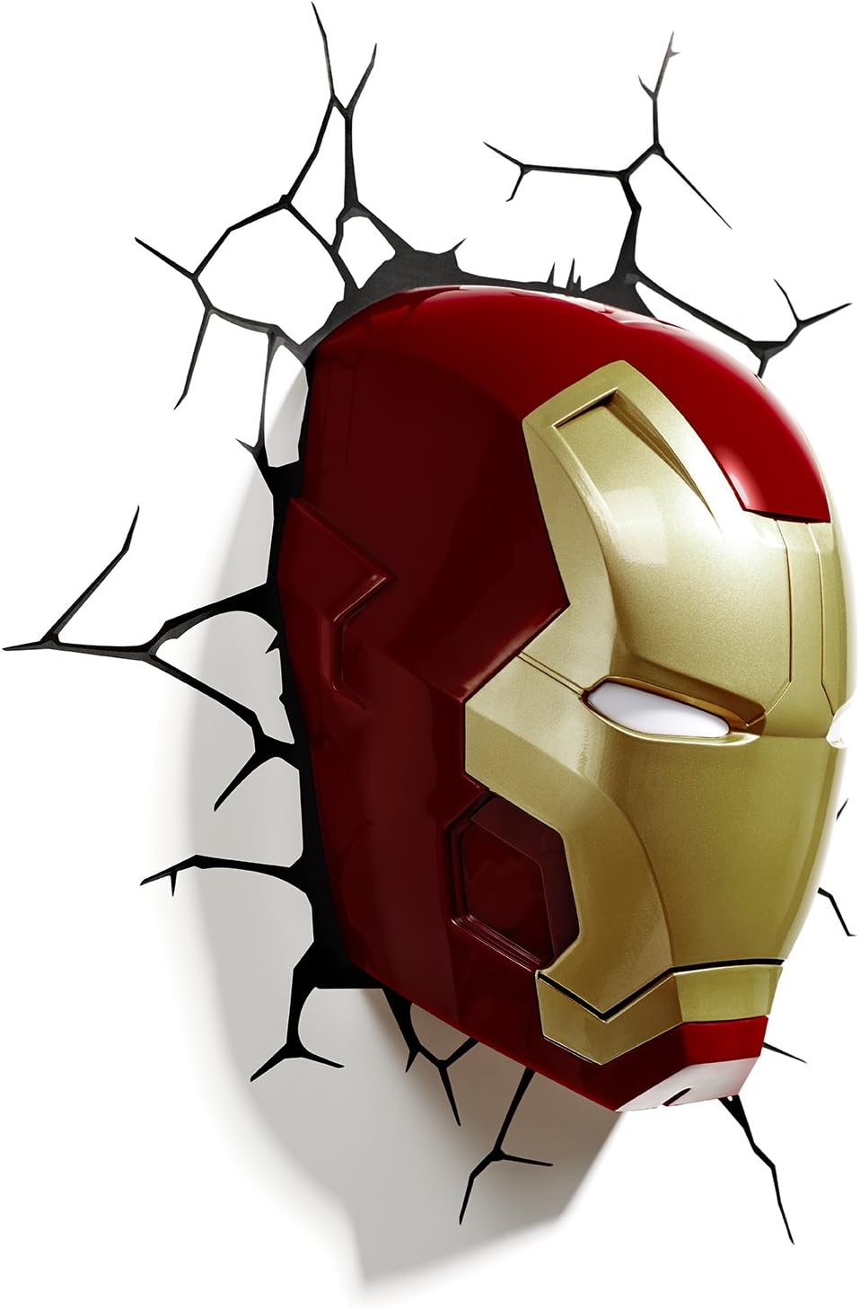 3DLightFX Marvel Avengers Iron Man Mask 3D Deco Light