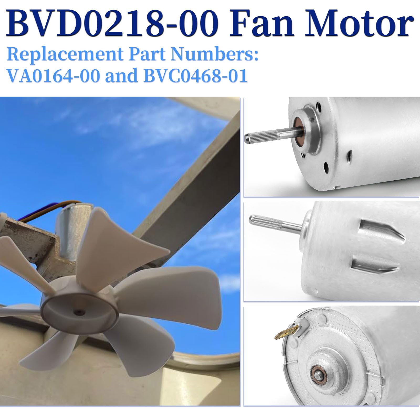 ホ　familiar BVD0218-00 12V DC Vent Fan Motor Compatible with Ventline Range