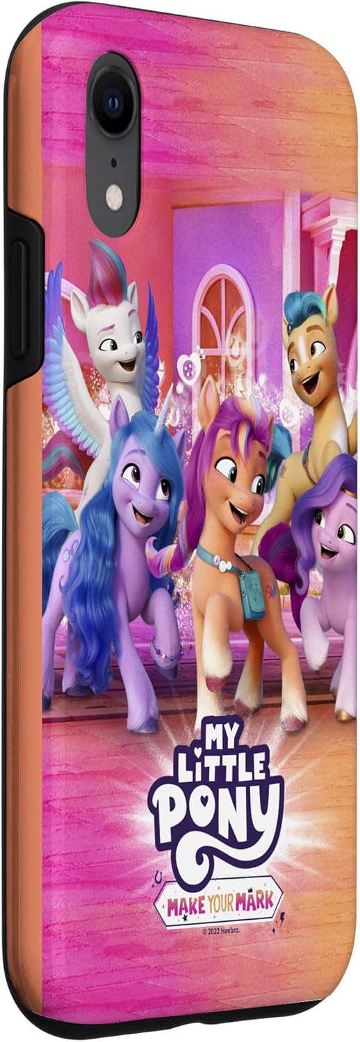 iPhone XR My Little Pony: A New Generation Sunny Friend Group Shot V3 Case
