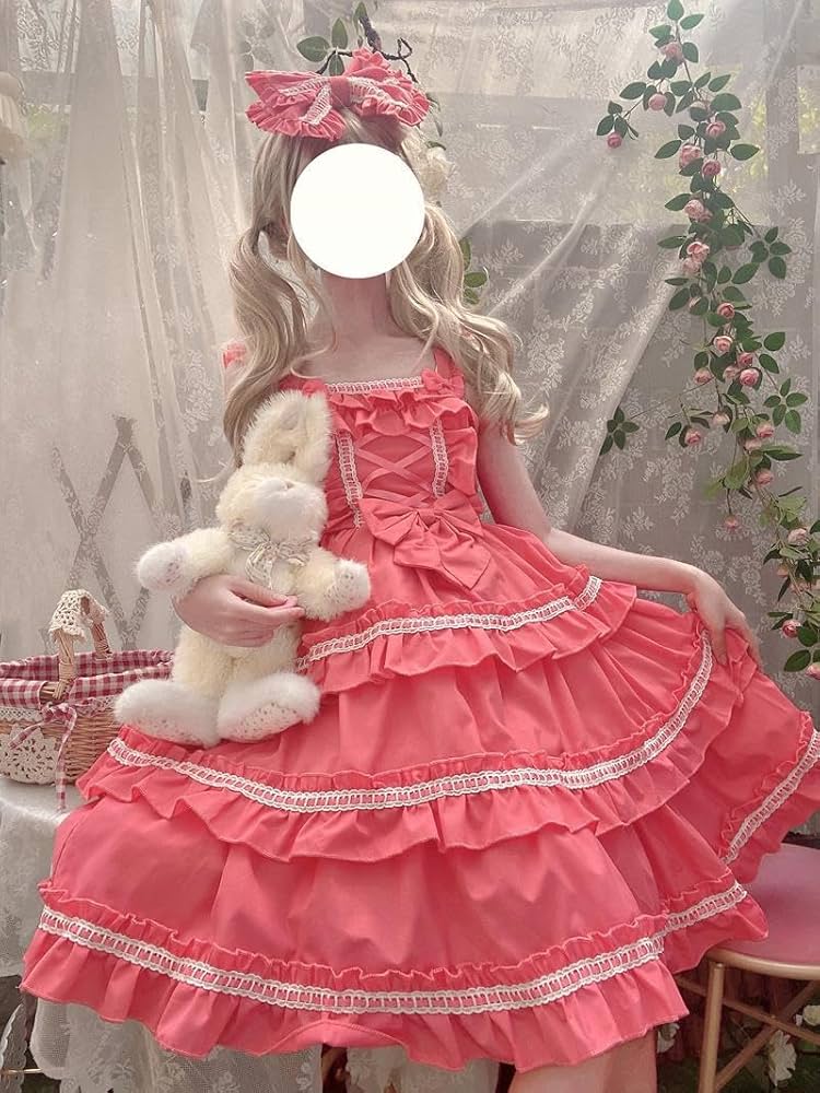 Amazon | [Lady Lazy] [レディレイジー] ロリータ JSK フリル