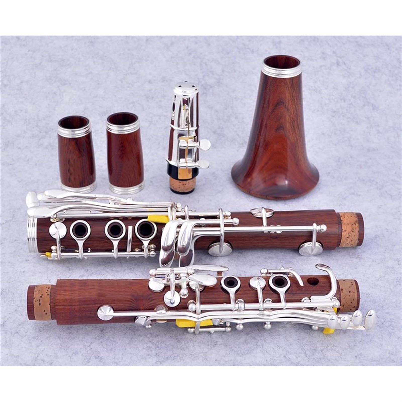 Buffet Clarinetto Professionale 18 Chiavi Placcate In Argento Sib Palissandro Sib Klarnet