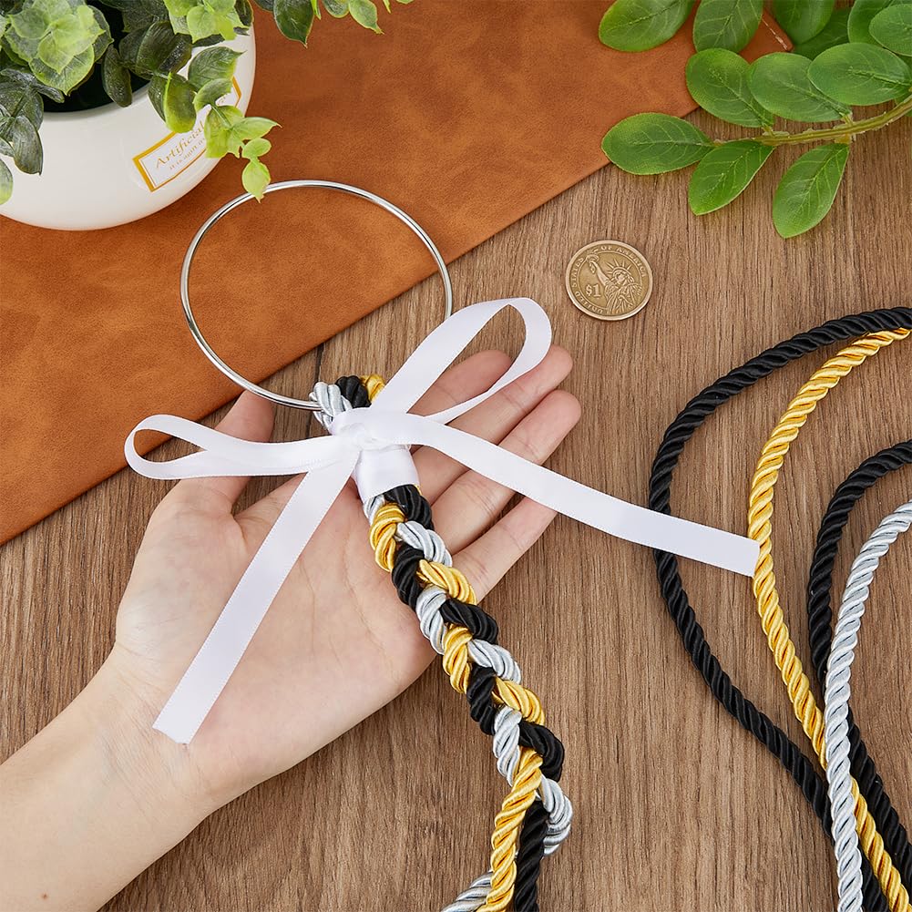 Corde di unità, Una corda di tre fili, Cerimonia di legatura dei nodi, Corda di unità di Dio Ecclesiaste 4:12 Cerimonia di unità di matrimonio, Cerimonia di unità - Italia