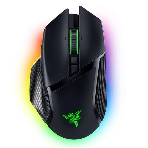 Razer Basilisk V3 Pro - Souris Gaming sans Fil (Molette HyperScroll Tilt, Capteur Optique Focus Pro 30K, Eclairage Chroma 13 Zones, 10+1 Boutons Programmables) Noir - Basilisk V3 Pro - Noir