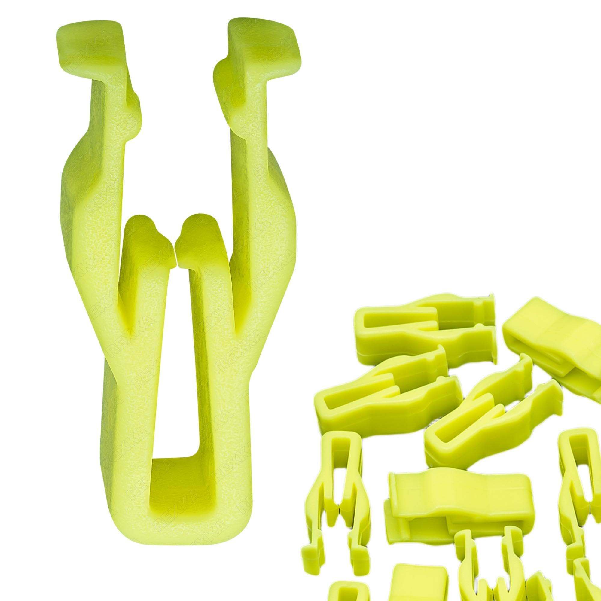 Rexka 15pcs Switch Bezel Clip Compatible with Toyota Lexus 90467-10203 4Runner Camry Corolla Highlander Land Cruiser RAV4 Sienna Tundra CT200h GS350