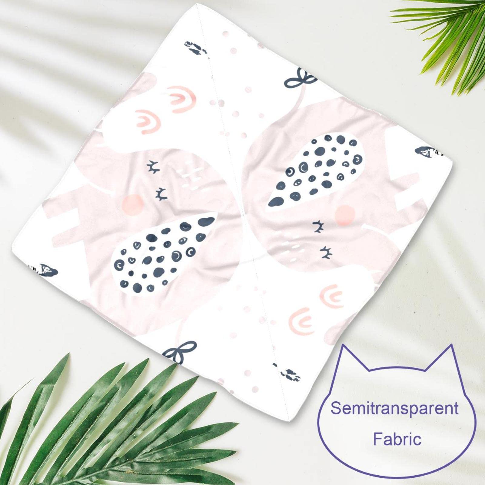 Verstellbares Hundehalstuch Baumwolle - Dreieck Bandana, Waschbar, Größe S Rosa