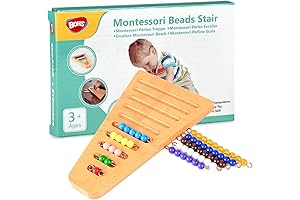 BOHS Montessori Bead Stair, Math Educational Toy