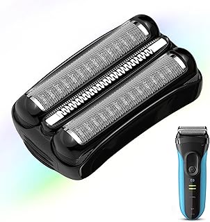 21B Replacement shaver Foil and Compatible with Braun s3 Wet and Dry Replacement Head for Braun s3 Replacement Head for Braun Series 3 Replacement Head 21b 3010s, 3040s,5409,etc for Braun Part 21b