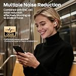 Monster Sommeil Ear100 Des boudins d'oreilles, Mini Casque avec son stéréo, design pour sleeper latéral, 32H Temps de jeu, Bluetooth 6.0, ENC Annule le bruit, IPX6 Ecouteurs de sommeil imperméables, blanc