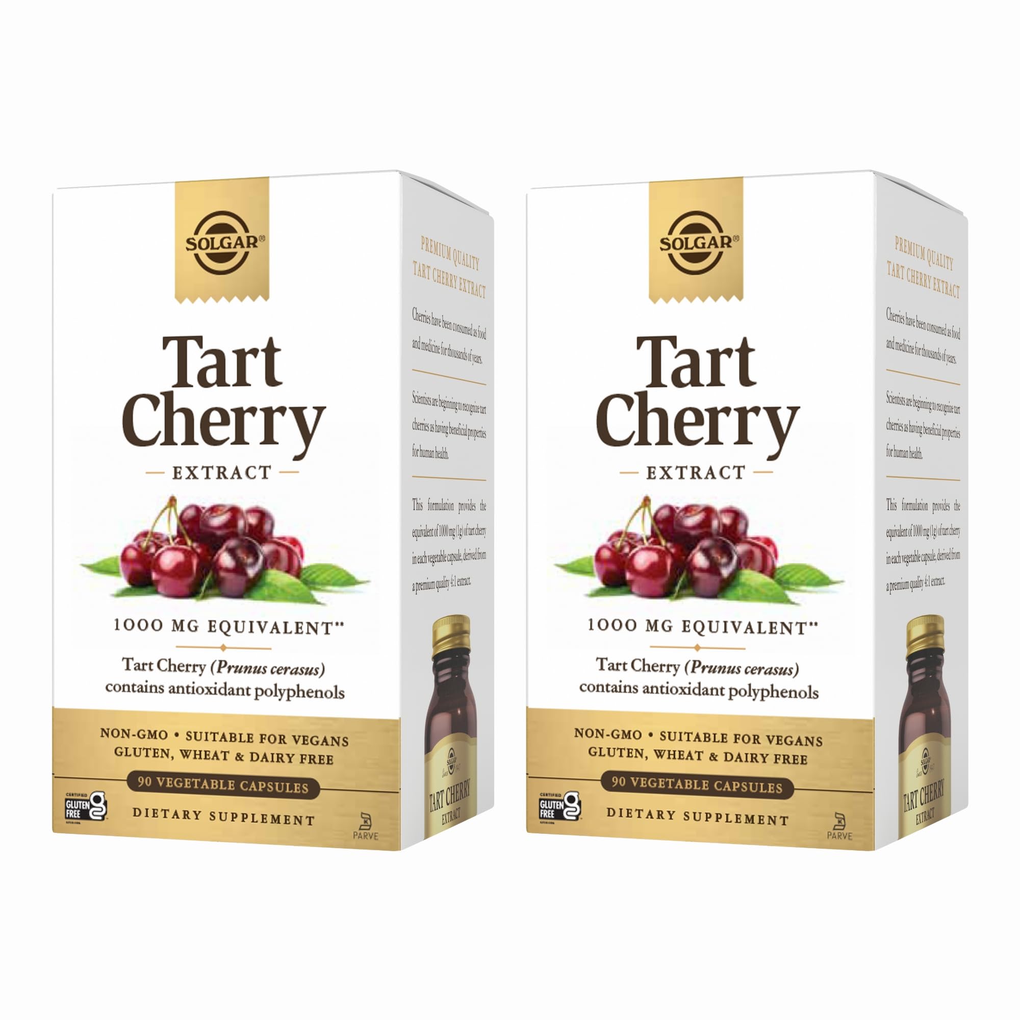 Solgar Tart Cherry 1000 mg Vegetable Capsules