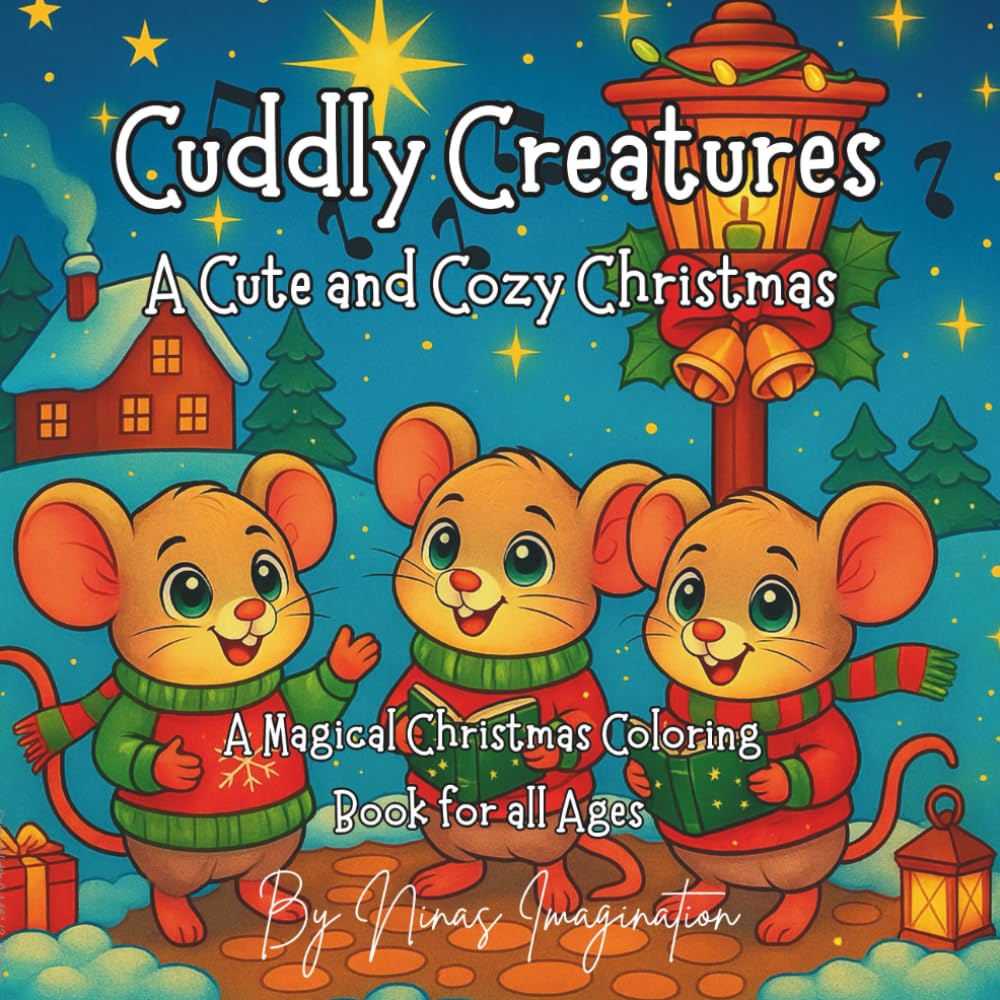 Cuddly Creatures: A Cute and Cozy Christmas