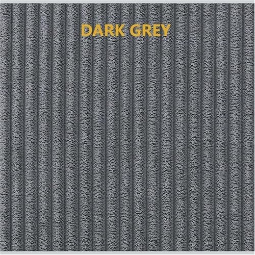 Miniatura 5 de Legend Vansen Sofá seccional de combinación flexible de pana de 4 piezas, color gris oscuro