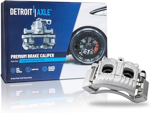 Miniatura 218 de Detroit Axle - Pinza de freno delantera derecha con soporte de repuesto para Chevrolet Equinox Captiva Sport Pontiac Torrent Saturn Vue Suzuki XL-7