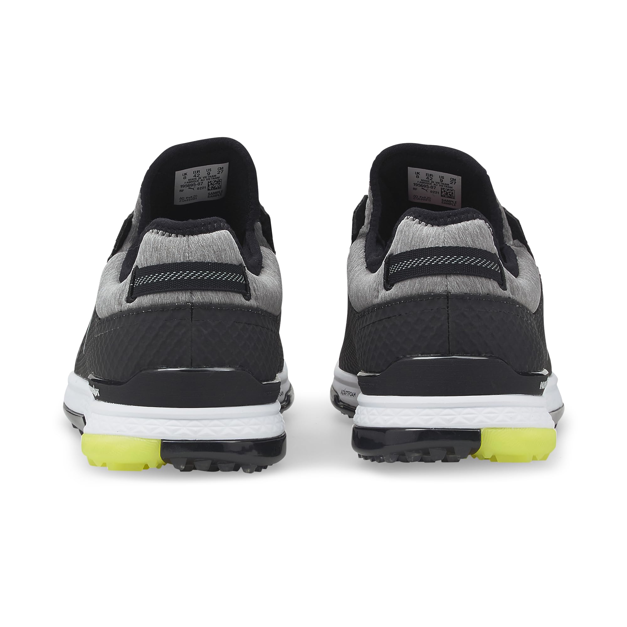 Puma Zapatos de Golf Proadapt Alphacat para Hombre, Negro/Plata, 47 EU