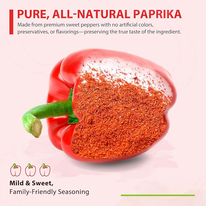 Pimentón Dulce Soeos, 16 oz (1 Unidad) miniatura 4