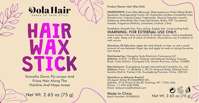 Dolahair Hair Wax Stick - Barra de Cera para Cabello miniatura 8