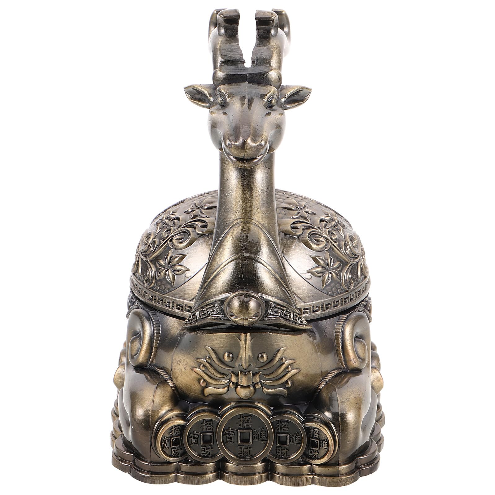 Cendrier à cigares anti-odeur avec couvercle sculpté vintage