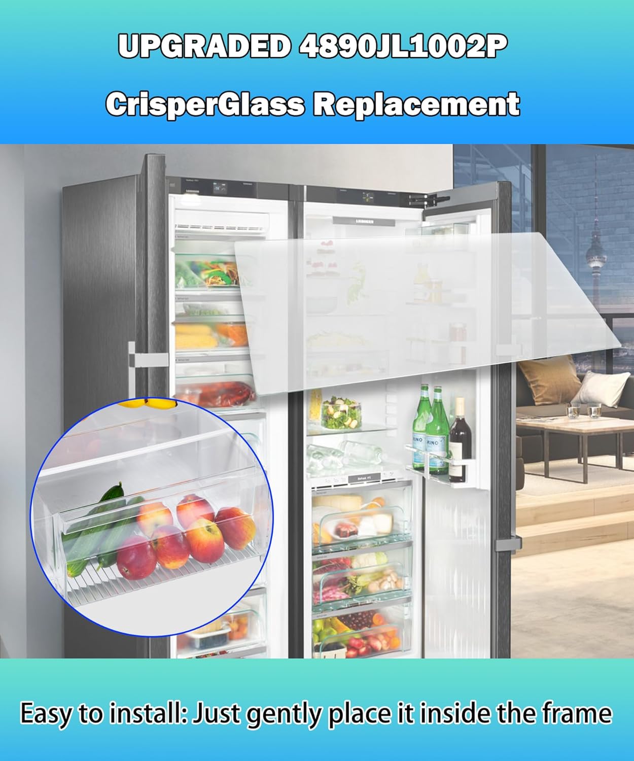 Replacement Glass Shelf for LG Refrigerators