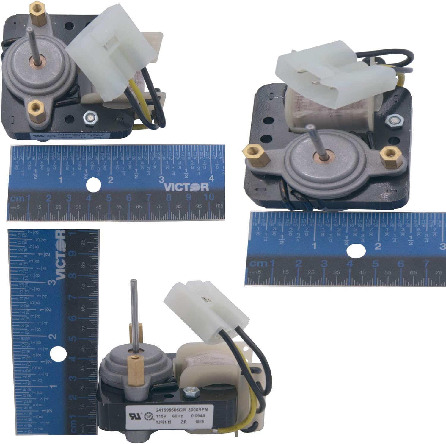Supplying Demand 241696606 241696602 Refrigerator Condenser Fan Motor Replacement Model Specific Not Universal