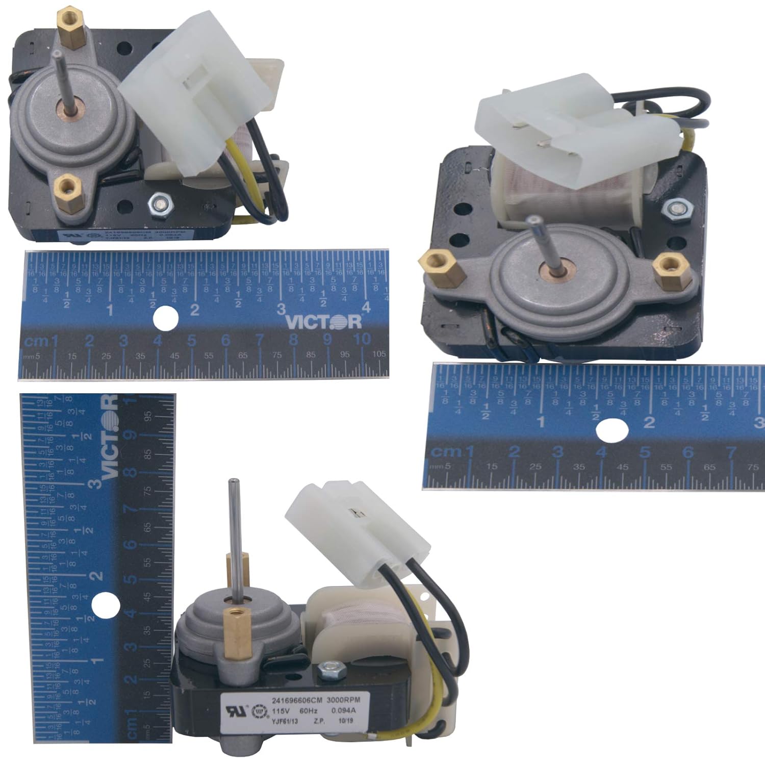 Supplying Demand 241696606 Refrigerator Condenser Fan Motor Replacement 115V 50/60Hz 0.15A : Appliances