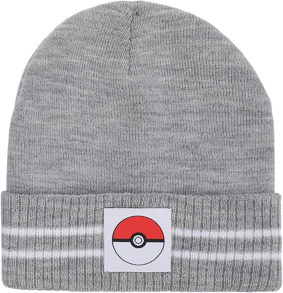 Pokemon Pikachu and Pokeball Youth Beanies (Pack of 2)