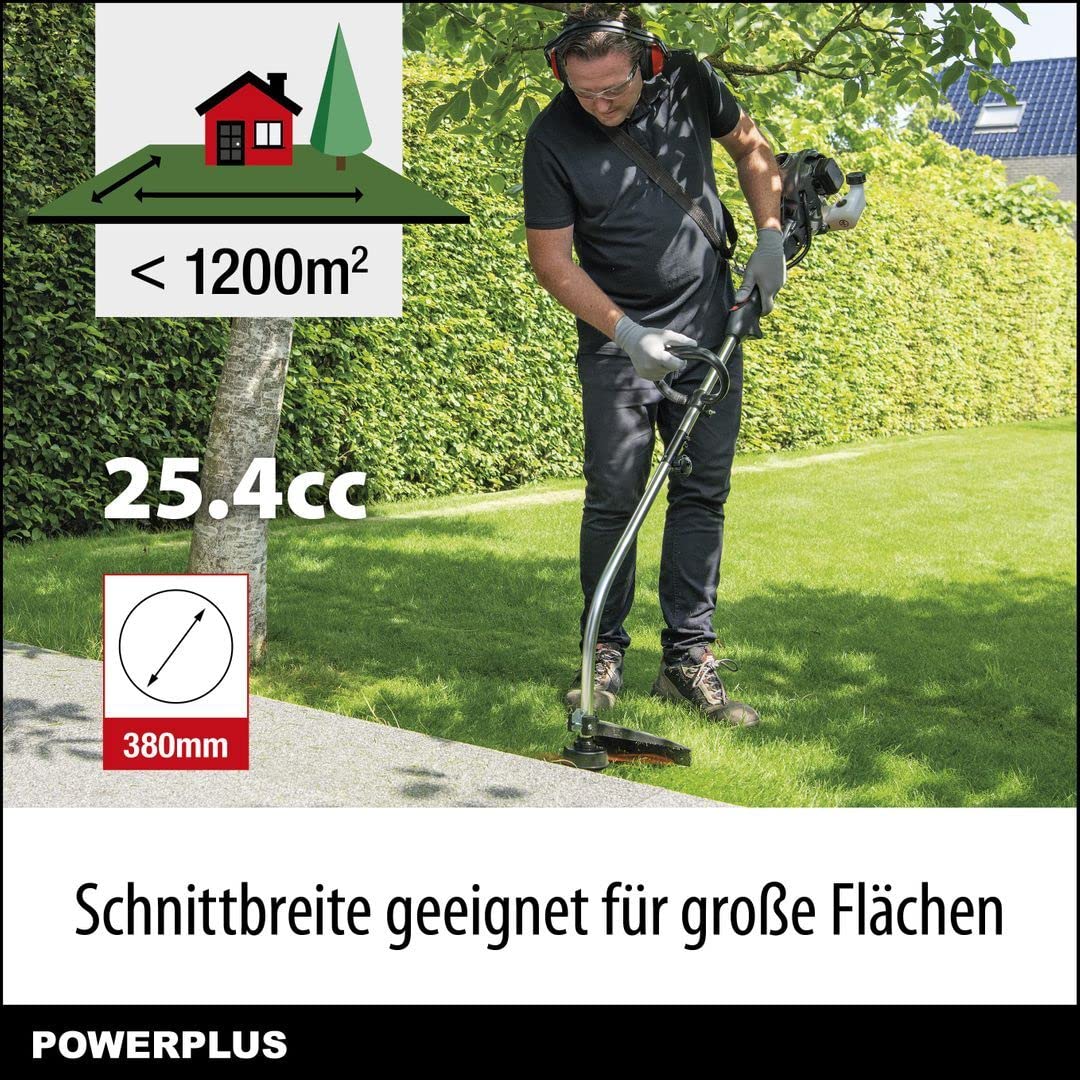 DESBROZADORA Gasolina 25.4 CC. Motor 2T. Ø DE CORT