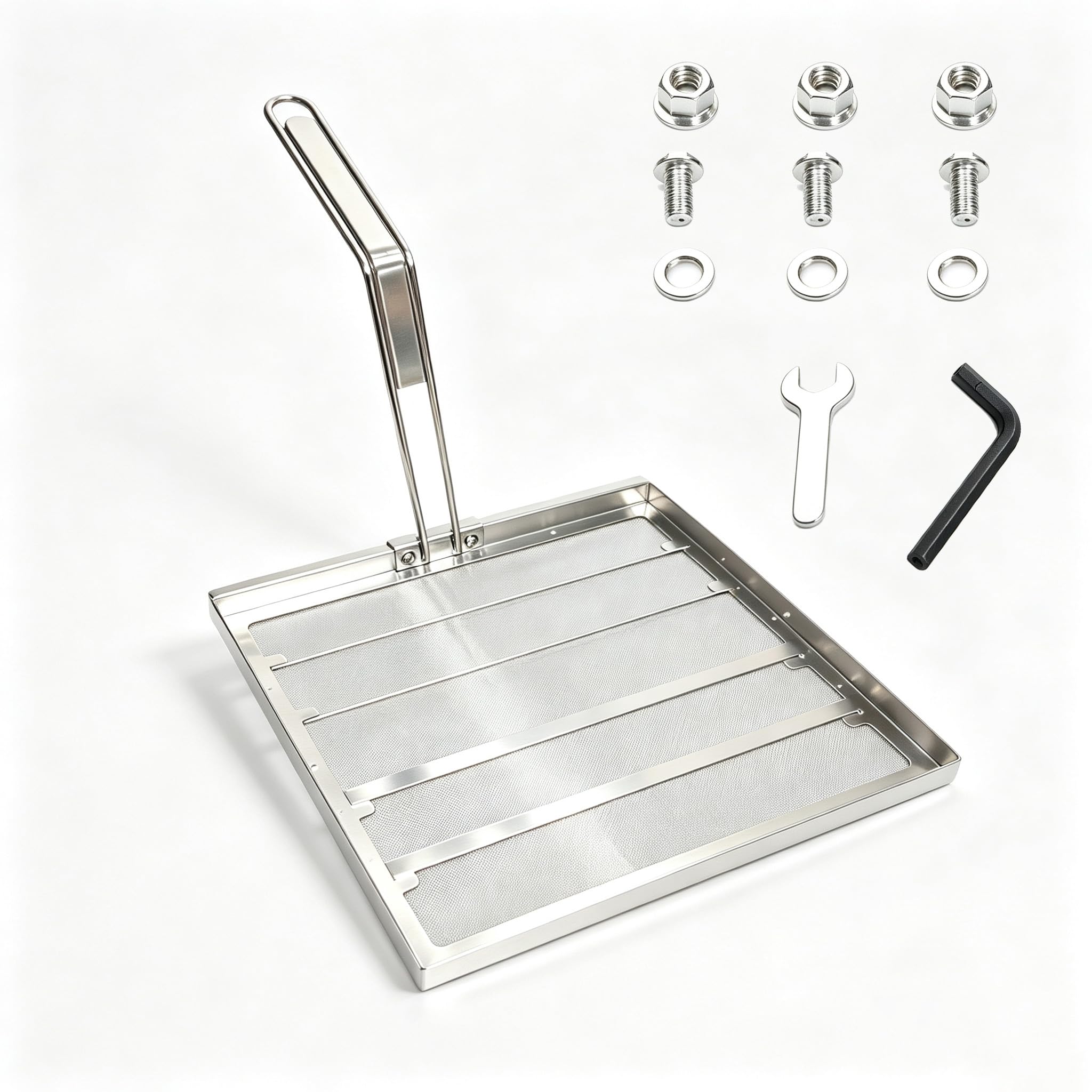 Photo 1 of Lyra Life Commercial Deep Fryer Filter Screen - 304 Stainless Steel