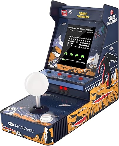 Miniatura 9 de My Arcade Pac-Man Joystick Player:Officially Licensed Retro Gaming Console, 2 Game Modes Classic Arcade Machine