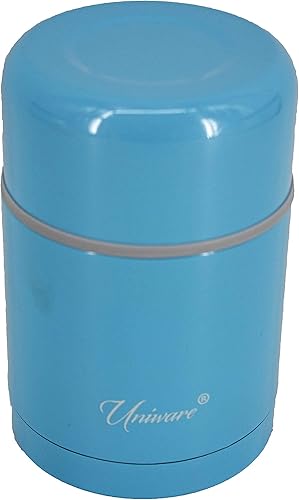 2466BL Uniware - Recipiente sellado al vacío de doble pared (20.3 fl oz) (azul)