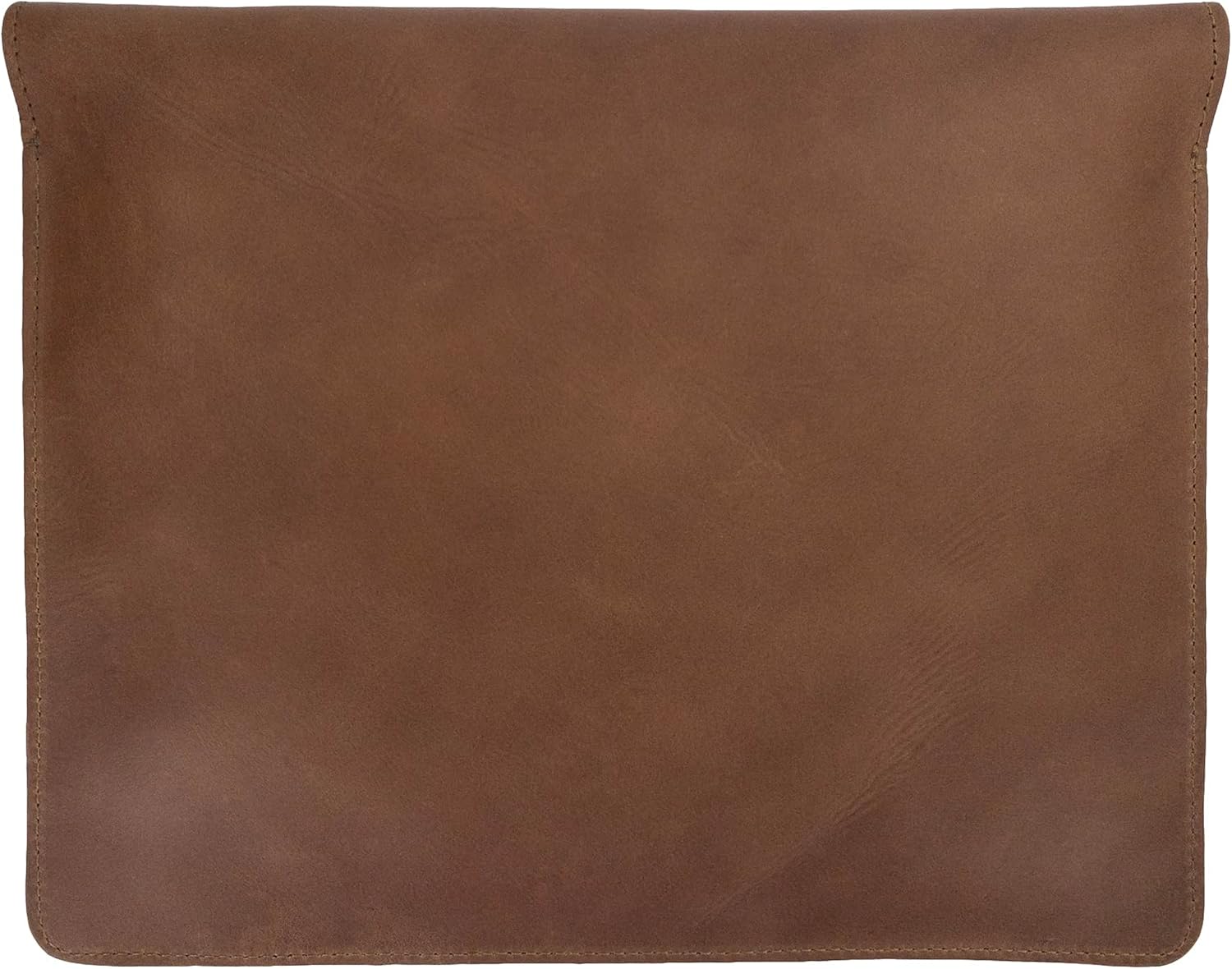 Hide & Drink, Slim Portfolio, Narrow Document Holder, Flat Messenger Case, Office Accessory, Full Grain Leather, Handmade