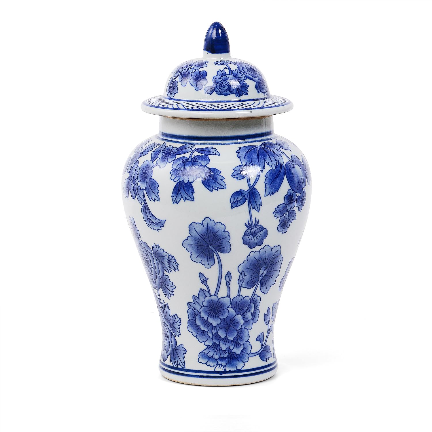 CHANG SONG Blue and White Ginger Jar 11