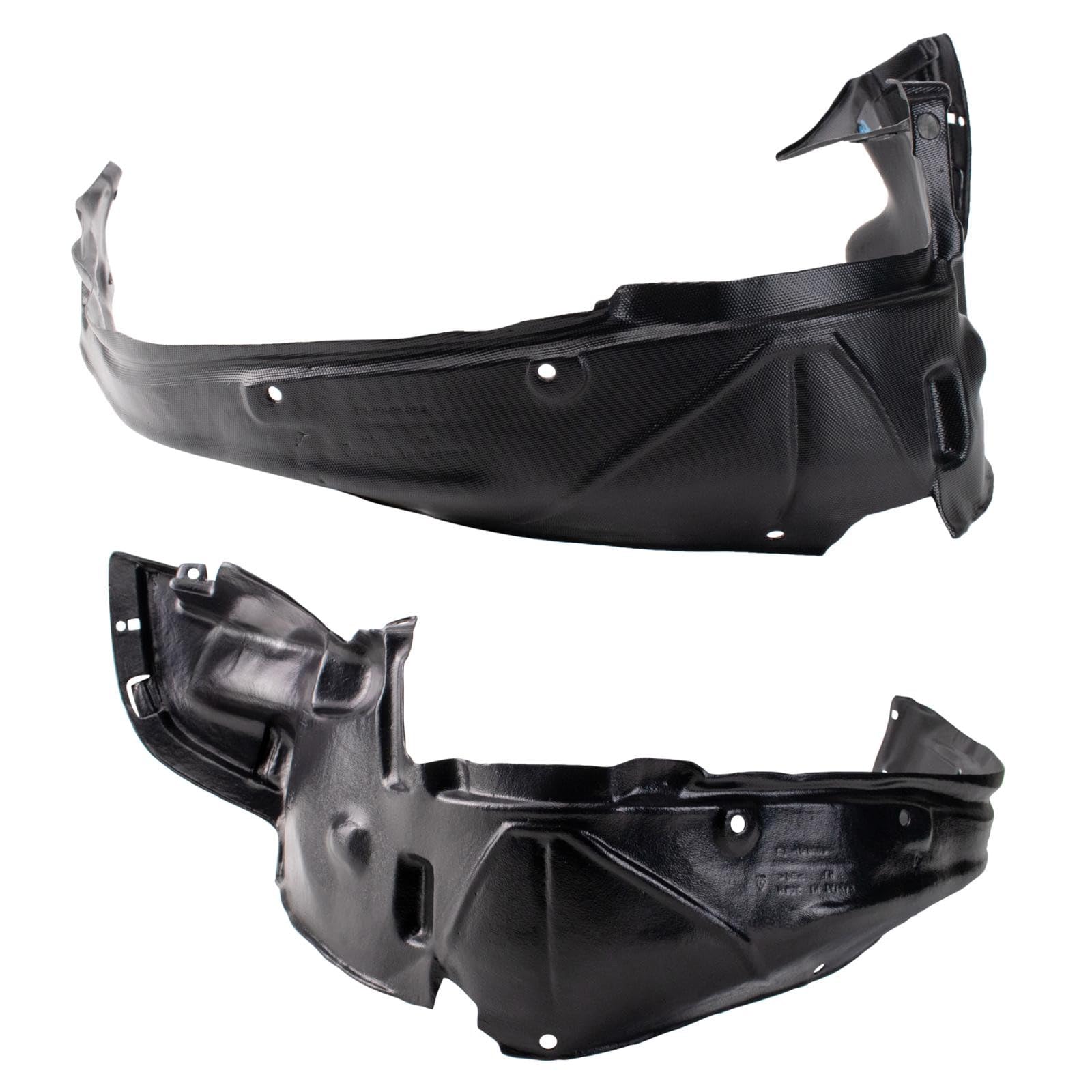 TRQ Front Inner Fender Liner Set | For 1996-1998 Honda Civic HO1248103 HO1248137 HO1249103 HO1249137
