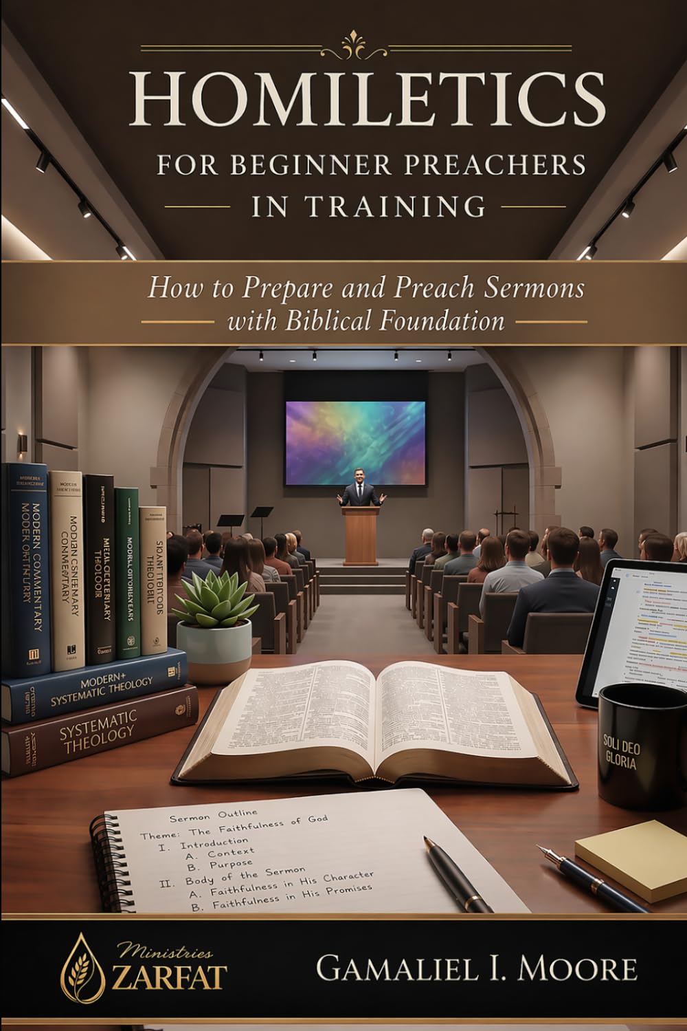 HOMILETICS FOR BEGINNING AND DEVELOPING PREACHERS: How to Prepare Sermons and Preach with Biblical Foundation