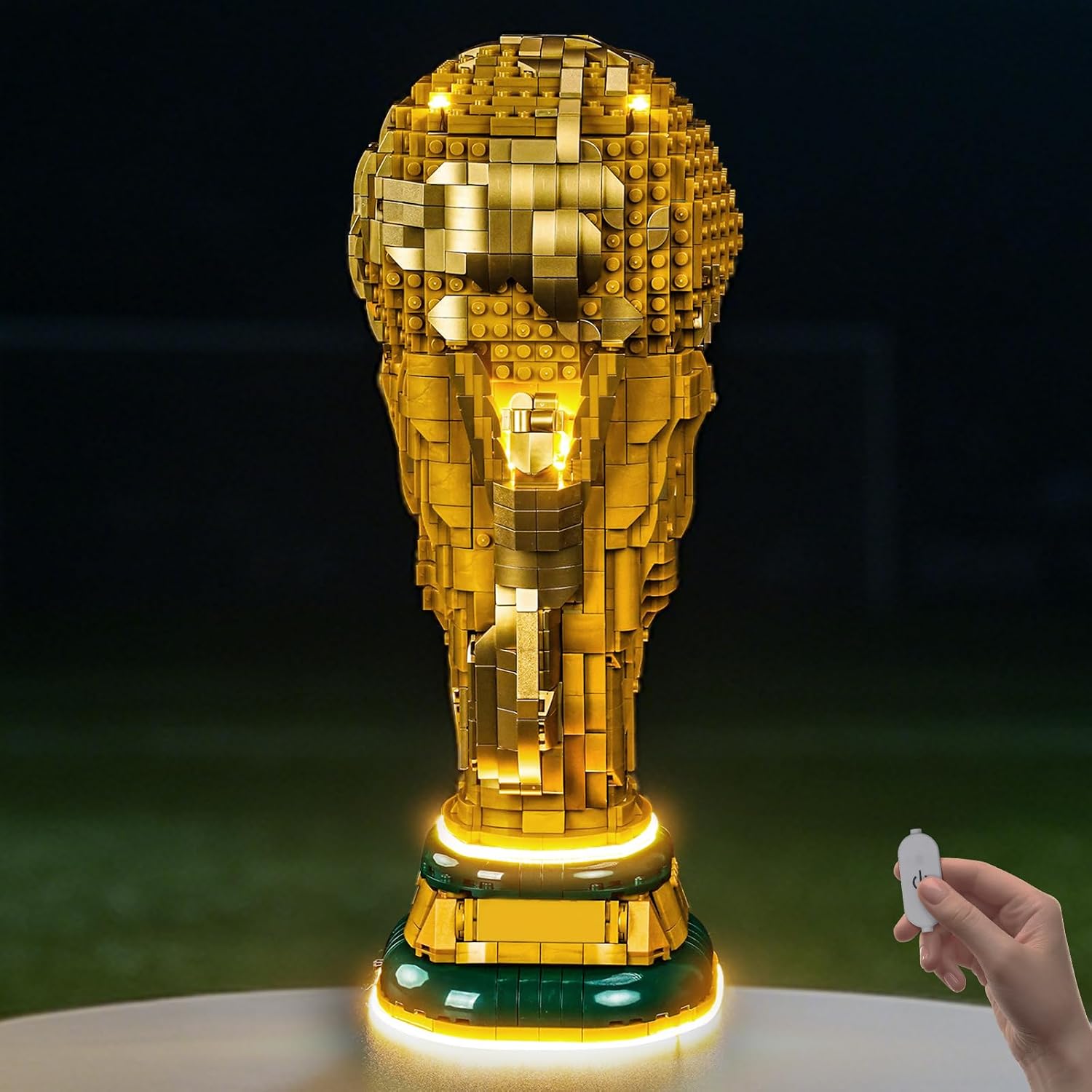 LED Lighting Compatible with LEGO World Cup Official Trophy 43020 - JUST Lights,Customized Light Kit Compatible with LEGO 43020,NOT Included The Model