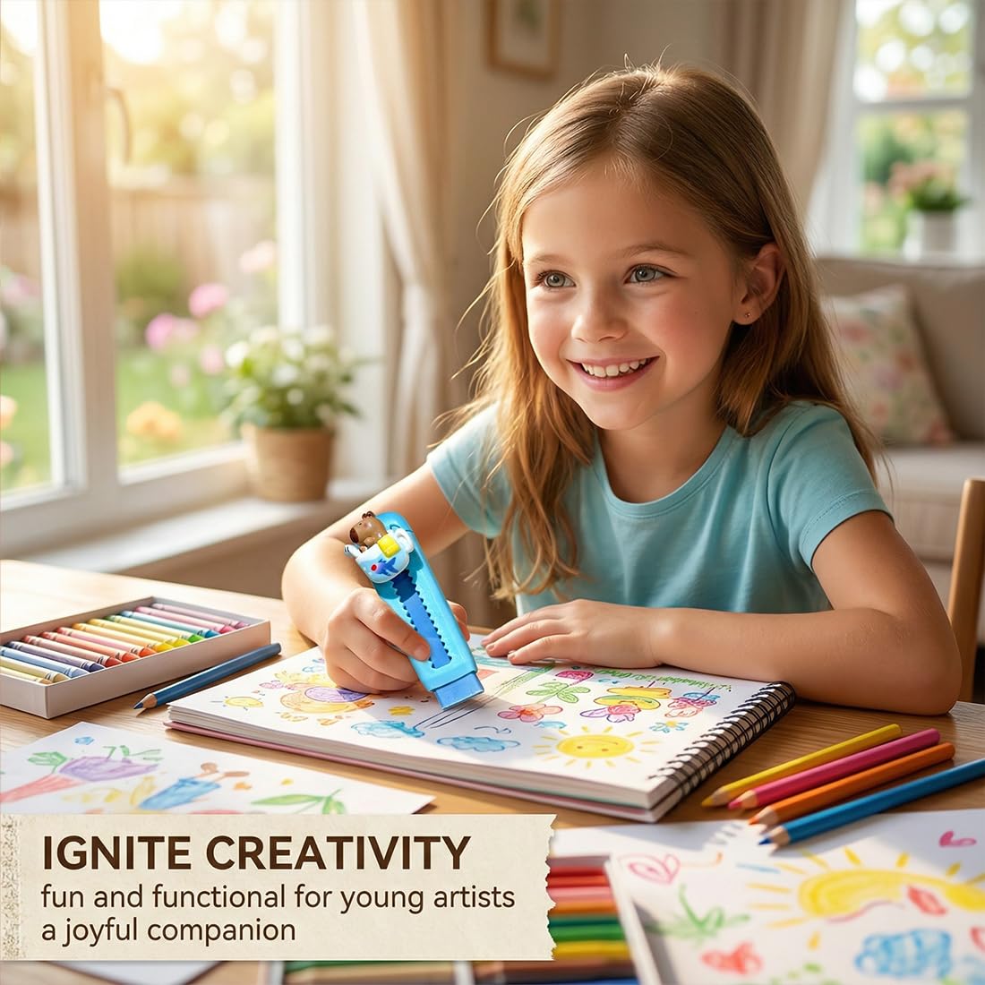4 Piezas Gomas De Borrar Capybara, Cosas De Capybara, Con Fragancia Retráctil, Para Niños Y Estudiantes, Bonito Diseño En 4 Colores, Ideal Para La Escuela Y La Oficina