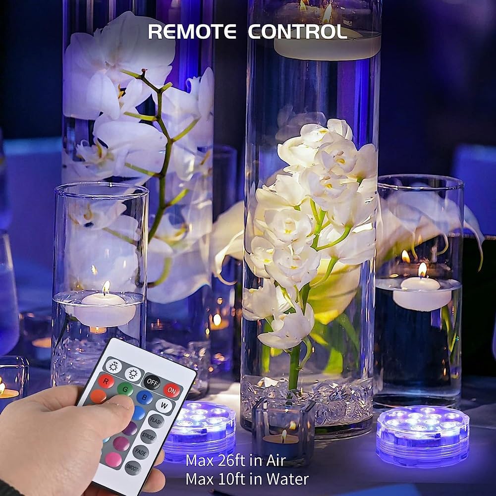 Floating Led Lights For Centerpieces Submersible LED Tea Lights