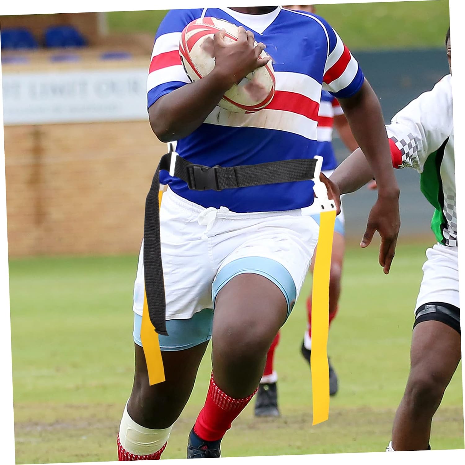 Football Flag Belt Outdoor Rugby Waist Flags Easy to Use Fits All for Boys and Girls Adults