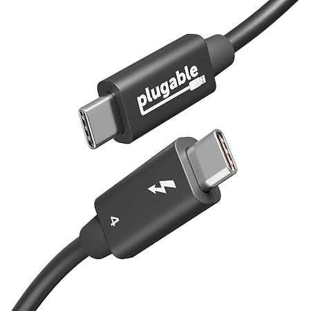 EUDOBEL Thunderbolt 4 Verlängerungskabel 1m – 40Gbps, 240W PD 3.1, 8K@60Hz, USB4 Kompatibel