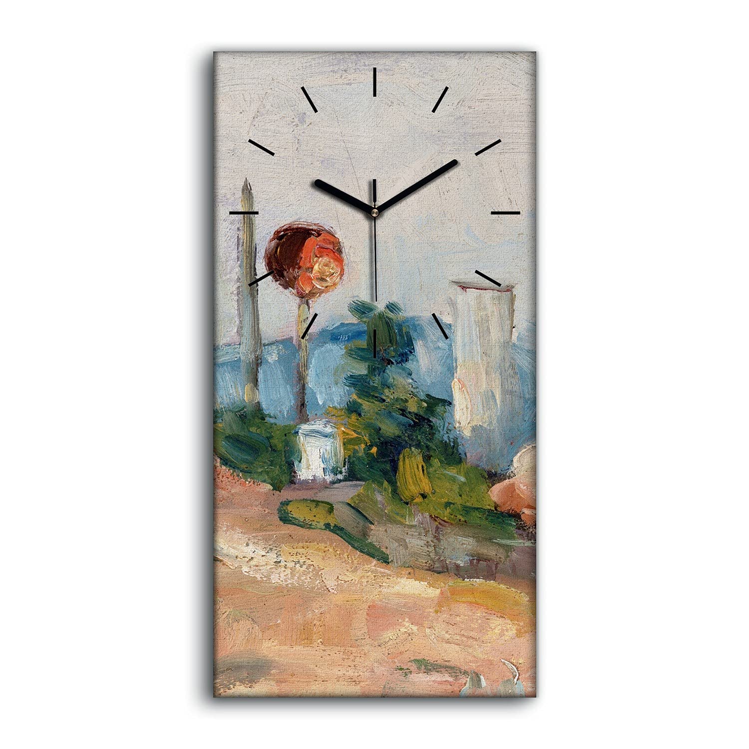 Horloge sur toile sans tic tac pour retrouver le sommeil dans votre chambre