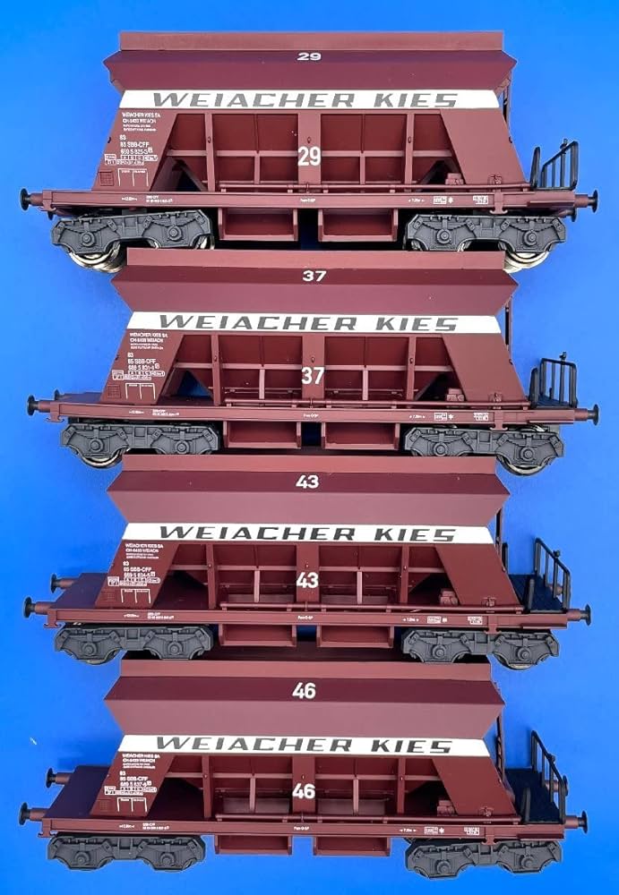 HOゲージ　外国車両　LILIPUT Amazon | ☆2I124 HOゲージ 外国形 LILIPUT Guterwagenset vier