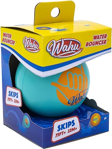 Miniatura 7 de Wahu - Pelota de agua 100% impermeable, pelota de saltar para piscina, bola de salto de 3.5 pulgadas para piscina y playa, salta más de 75 pies en